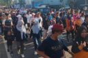 Ribuan peserta JAKA SOPAN 2026 saat dilepas di garis start