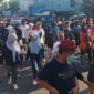 Ribuan peserta JAKA SOPAN 2026 saat dilepas di garis start