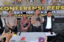 Polres Bondowoso saat rilis kasus penistaan Al Qur'an