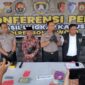 Polres Bondowoso saat rilis kasus penistaan Al Qur'an