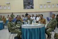 Bupati, Ketua DPRD, Dandim 0822 Bondowoso saat coffee Morning