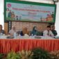 Camat Pujer Zulfikar (pegang mic) saat pemaparan Stunting
