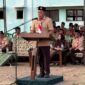 Kadisdik Bondowoso Kakak Taufan Restuanto saat membuka perkemahan