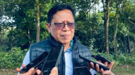 Direktur Utama PT SOMA, Teguh Susilo, SH saat ditanya awak media