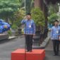 Plt Sekda Trenggalek saat pimpin upacara Hari Sumpah Pemuda ke-98