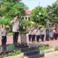 Kapolresta Sumenep Kombes Pol Ariek Indra Sentanu saat pimpin apel
