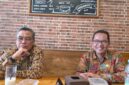 Dr. Rusliy, M.Pd, Kacabdindik Jatim Wilayah Sumenep (kanan) bersama, Sukamto, M.M, Kacabdisdik Wilayah 4 Jawa Tengah