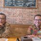 Dr. Rusliy, M.Pd, Kacabdindik Jatim Wilayah Sumenep (kanan) bersama, Sukamto, M.M, Kacabdisdik Wilayah 4 Jawa Tengah