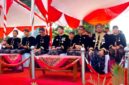 Upacara Hari Jadi Sumenep ke-757 dan Hari Jadi Provinsi Jawa Timur ke-81 di halaman Masjid Jamik Sumenep 