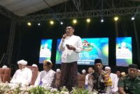 Kabag Kesmas Sumenep, M. Said saat menyampaikan sambutan
