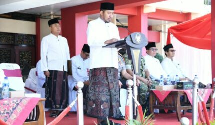 Pimpin Apel Hari Santri 2026, Bupati Sumenep Tekankan Pentingnya Ilmu dan Akhlak