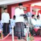 Bupati Sumenep Dr. Achmad Fauzi Wongsojudo saat pimpinan apel Hari Santri Nasional 2026