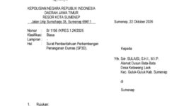 Surat pemberitahuan untuk Kuasa Hukum