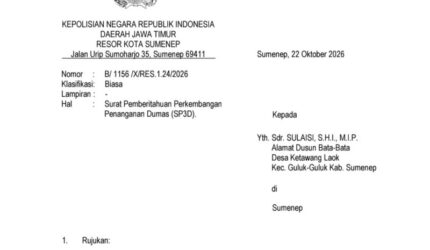 Paminal Temukan Bukti, Kuasa Hukum Desak Polresta Sumenep Tuntaskan Kasus AIPDA Edi Hermanto