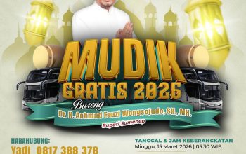 Berikut Jadwal Mudik Gratis 2026 yang Harus Diketahui Masyarakat, Layani Sejumlah Rute Kepulauan Sumenep 7 Berikut Jadwal Mudik Gratis 2026 yang Harus Diketahui Masyarakat, Layani Sejumlah Rute Kepulauan Sumenep