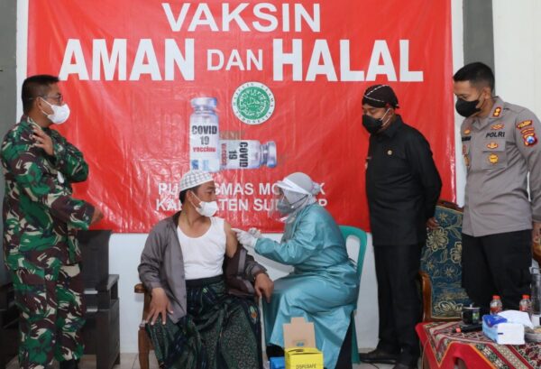 Bupati Sumenep Kembali Cek Vaksinasi di Pondok-Pesantren