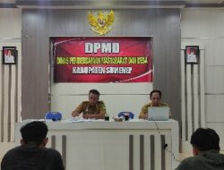 DPMD Sumenep Akan Konfirmasi KPU Terkait Rangkap Jabatan Sekdes Aengbaja Kenik