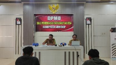 DPMD Sumenep Akan Konfirmasi KPU Terkait Rangkap Jabatan Sekdes Aengbaja Kenik