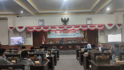 Dalam Rapat Paripurna, Semua Fraksi di DPRD Sumenep Sepakat Perbaikan dan Peningkatan Infrastruktur Kepulauan