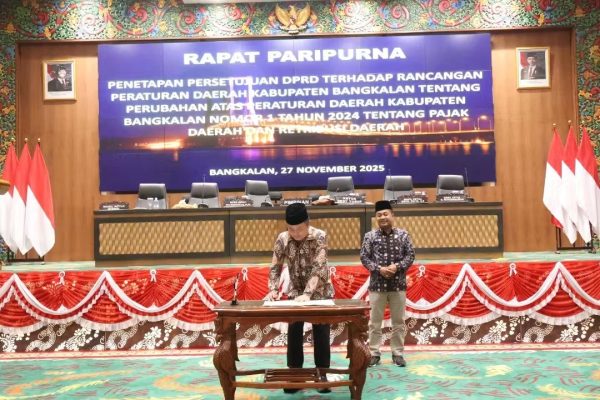 Wakil Bupati Moch. Fauzan Tegaskan Pemkab Bangkalan Berkomitmen Melaksanakan Perubahan Regulasi Raperda Pajak dan Retribusi Daerah