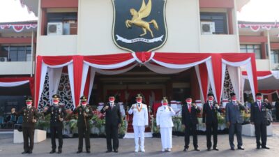 Upacara HUT RI ke-76, Bupati Sumenep Ajak Masyarakat Tetap Semangat