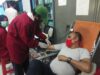 Peringati HUT RI ke-76, Dishub Sampang Gelar Giat Kemanusiaan Donor Darah