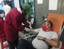 Peringati HUT RI ke-76, Dishub Sampang Gelar Giat Kemanusiaan Donor Darah