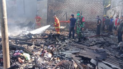 Kebakaran Rumah Warga di Sumenep, Kerugian Capai 700 Juta
