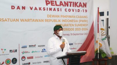 DPC PWRI Sumenep Dilantik, Bupati Fauzi Titipkan Tiga Pesan