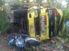Dua Mobil Truck dan Satu Sepeda Motor Terlibat Laka Lantas di Sumenep