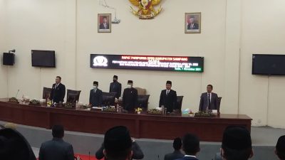DPRD Sampang Gelar Rapat Paripurna Tentang Nota Penjelasan Bupati Sampang Terhadap Raperda APBD TA 2022 dan RAP RPJMD 2019-2024