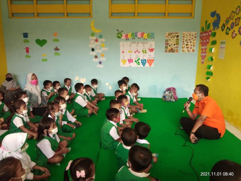 BPBD Sampang Berikan Edukasi Tanggap Bencana Pada Anak Usia Dini