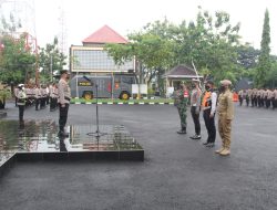 Wakapolres Sampang Pimpin Apel Gelar Pasukan Operasi Zebra Semeru 2021