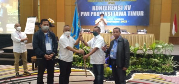 Lutfil Hakim Terpilih Nahkodai PWI Jawa Timur Periode 2021-2026