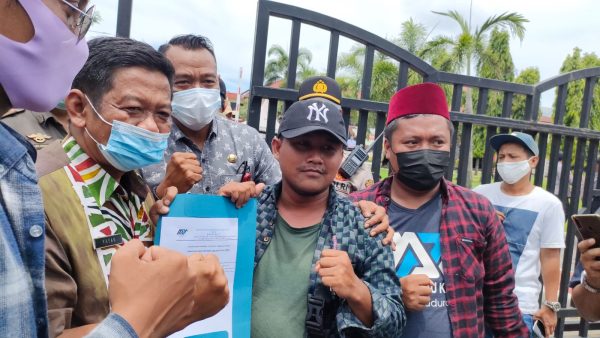 Kembali, MPR Madura Raya Lakukan Aksi Unjuk Rasa di Gedung DPRD Sumenep