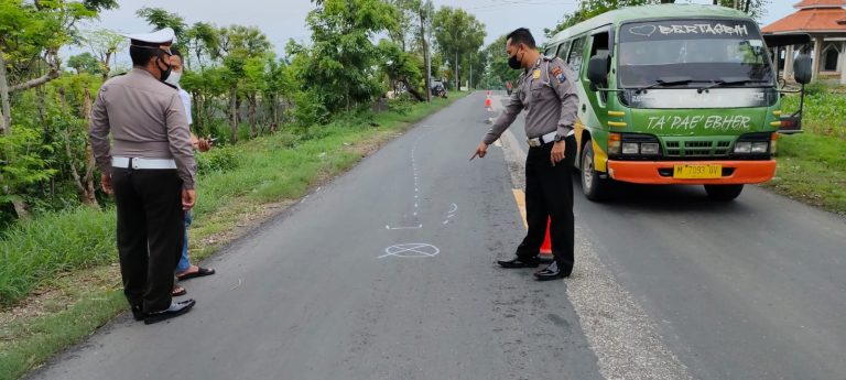 Kembali, Laka Lantas di Jalan Nasional Bluto Sumenep KM-16