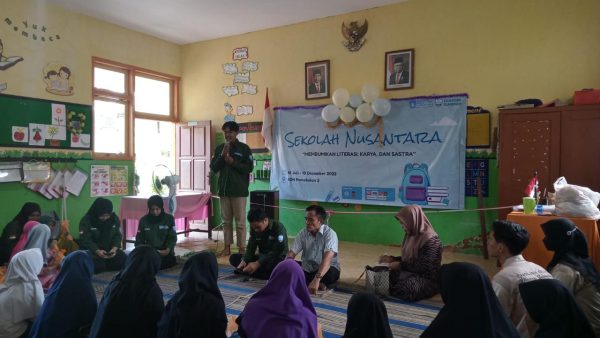 Bumikan Literasi, Karya dan Sastra, Relawan SAN Chapter Sumenep Gelar Pembukaan Sekolah Nusantara