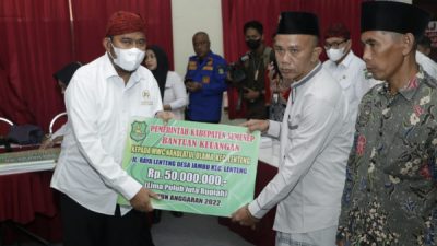 257 Lembaga Keagamaan Terima Hibah Pemkab Sumenep Tahun 2022