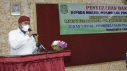Pesan Bupati Achmad Fauzi Kepada Penerima Hibah Pemkab Sumenep 2022