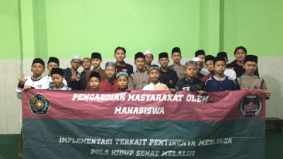 Pengabdian Masyarakat, Mahasiswa Fakultas Hukum Universitas Muhammadiyah Malang di Panti Asuhan Nurul Hidayah Junrejo