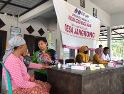 KKN di Desa Jangkong, Mahasiswa Unija Suguhkan Layanan Kesehatan Gratis