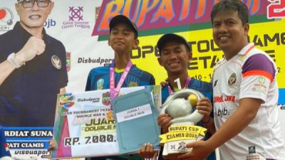 Atlet Petanque Sumenep Raih Emas di Bupati Ciamis Cup 2022