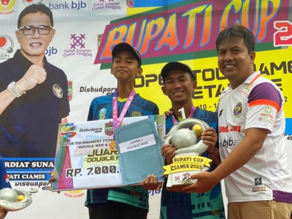 Atlet Petanque Sumenep Raih Emas di Bupati Ciamis Cup 2022