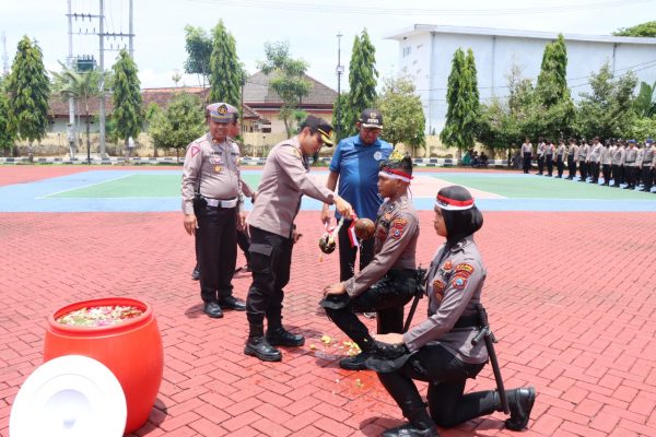 Pesan Kapolres Sumenep dalam Upacara Pembinaan Bintara Remaja