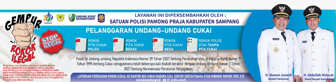 Satpol PP Berhasil Sita 33 Rokok Tanpa Bea Cukai