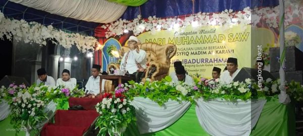 Peringati Maulid Nabi, Pengurus Masjid Ibadurrahman Hadirkan Wakil Bupati Sumenep