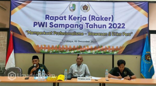 Gelar Raker di Surabaya, Ketua PWI Sampang Minta Profesionalisme dan Etika Wartawan Diperkuat
