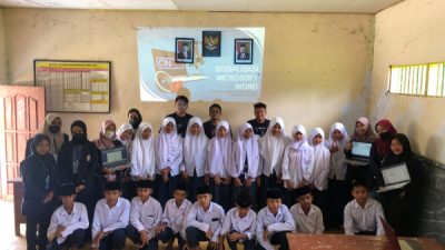Mahasiswa KKN-T 46 Universitas Trunojoyo Madura Sosialisasikan Penggunaan Microsoft Word di MTs Bustanul Mubtadin