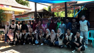 Sosialisasi Pemanfaatan Bunga Telang Guna Mengoptimalisasikan Potensi Sumber Daya Alam di Desa Bancamara Oleh KKN-T Universtas Trunojoyo Madura