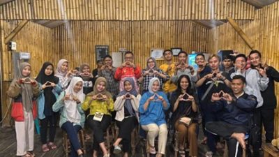 Kemeriahan Lomba Lato-Lato di Wisata Mangrove Kedatim yang Digelar Mahasiswa Universitas Trunojoyo Madura